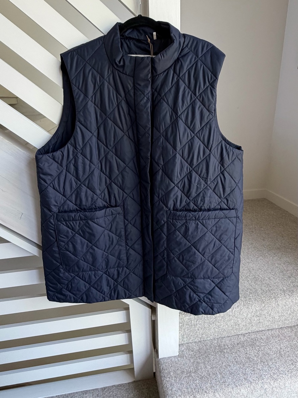 Barbour Comia Quilted Sleeveless Vest/Liner in Navy NWT
